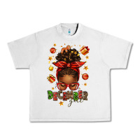 Lunar Rock december girl christmas afro messy bun Urban Heavy Tee - texasbilliewilder