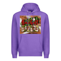 Purple baseball dad tumbler Premium Hoodie - BundleAndBundleShop