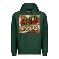 Sports Green baseball dad tumbler Premium Hoodie - BundleAndBundleShop