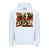 White baseball dad tumbler Premium Hoodie - BundleAndBundleShop