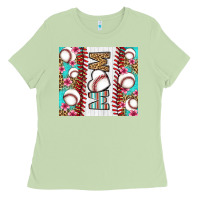 Matcha baseball mom Ladies Tee - LillyAllenDesigns