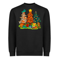 Black christmas basketball trees bbs Heavyweight Sweatshirt - BundleAndBundleShop