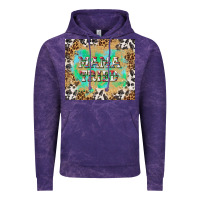 Cloud Purple mama tried with leopard and cowhide tumbler tbs Vintage Hoodie - TumblerDesignByShophia