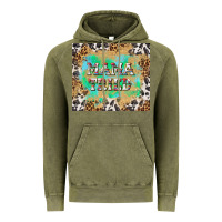 Vintage Olive mama tried with leopard and cowhide tumbler tbs Vintage Hoodie - TumblerDesignByShophia