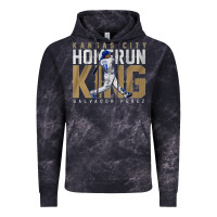 Cloud Black salvador pérez home run king Vintage Hoodie - lanVoArt