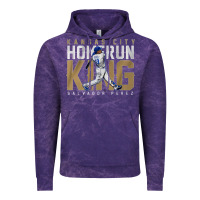 Cloud Purple salvador pérez home run king Vintage Hoodie - lanVoArt