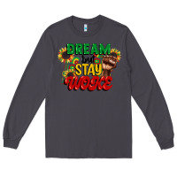 Smoke dream but stay woke juneteenth Long Sleeve Tee - CowGirlArtShop