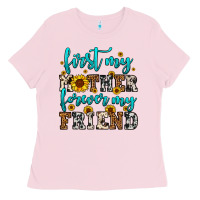 Bubblegum Pink name mother and friend tribute design Ladies Tee - LillyAllenDesigns