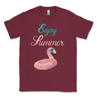 Burgundy Enjoy Summer Classic Tee - Bettercallsaul