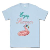 Dusty Blue Enjoy Summer Classic Tee - Bettercallsaul