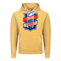 Vintage Mustard retro gator on saturday patriot on sunday gainesville gift Vintage Hoodie - lanVoArt