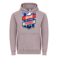 Vintage Zinc retro gator on saturday patriot on sunday gainesville gift Vintage Hoodie - lanVoArt