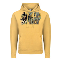 Vintage Mustard Yee haw Cowboy western Vintage Hoodie - HowdyJamesFarm