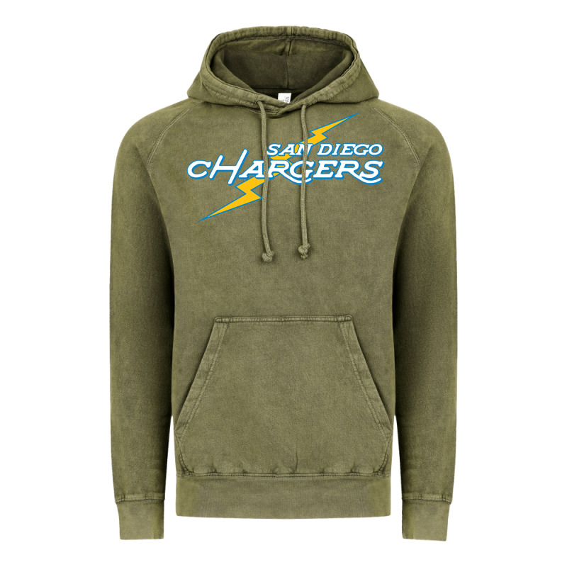 Vintage Styled San Diego Chargers Vintage Hoodie by lanVoArt | Teevron