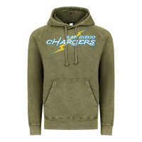 Vintage Olive vintage styled san diego chargers Vintage Hoodie - lanVoArt