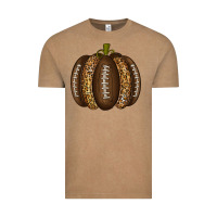 Vintage Coffee American Football Pumpkin Vintage Tee - texasbilliewilder