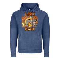 Vintage Denim lion guard   cave painting Vintage Hoodie - lanVoArt