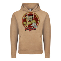 Vintage Coffee distressed mighty Vintage Hoodie - lanVoArt