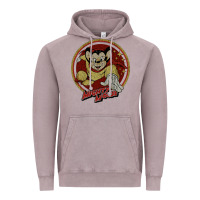 Vintage Zinc distressed mighty Vintage Hoodie - lanVoArt