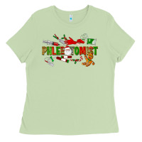 Matcha christmas phlebotomist Ladies Tee - LillyAllenDesigns
