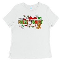 White christmas phlebotomist Ladies Tee - LillyAllenDesigns