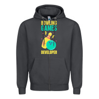 Smoke Bowling Games Developer Zipper Hoodie - lanVoArt