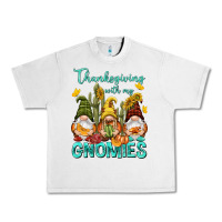 Lunar Rock Thanksgiving With My Gnomes Urban Heavy Tee - NancyCooperArtShop