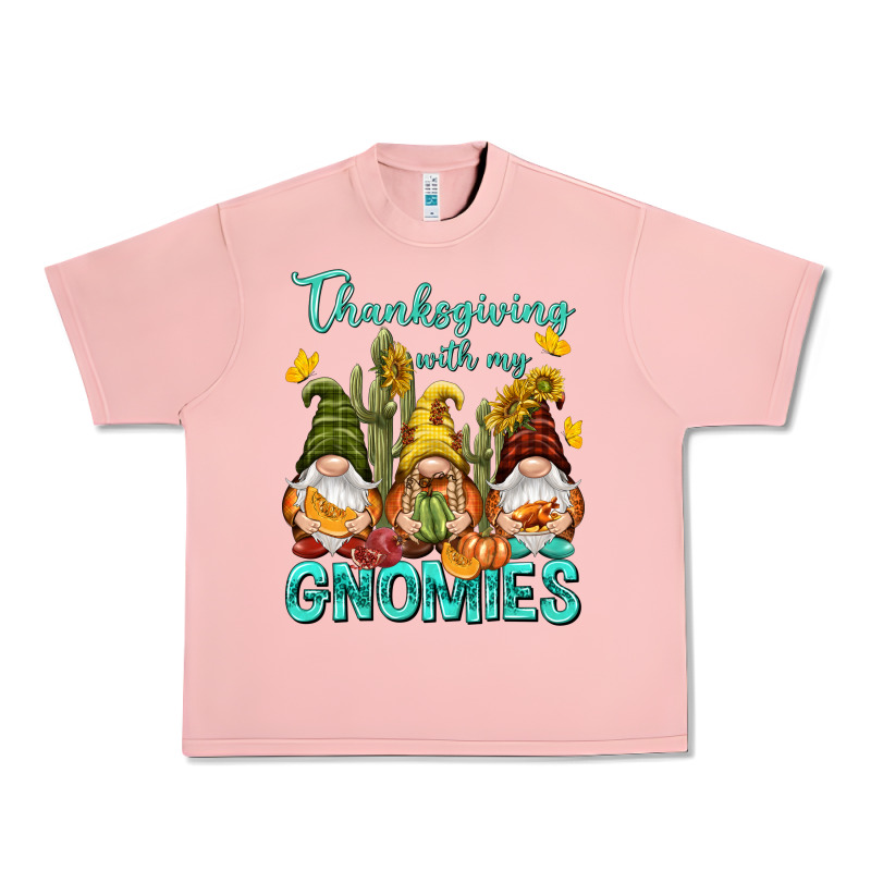 Thanksgiving With My Gnomes Urban Heavy Tee by NancyCooperArtShop | Teevron