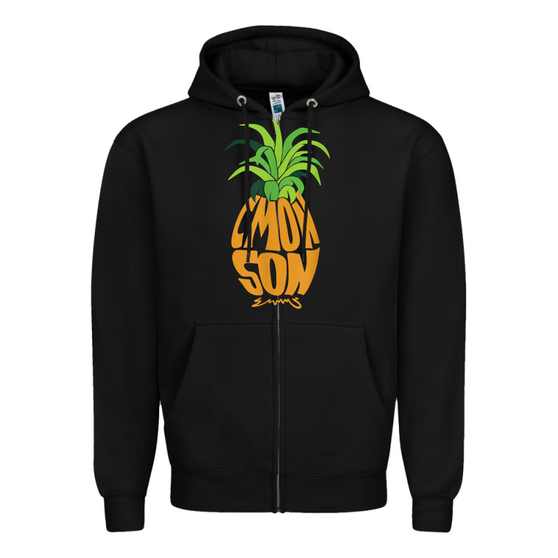 Vintage Psych Pineapple Of Gus C'mon Son! Crazy Lover Gift T Shirt Zipper Hoodie by lanVoArt | Teevron