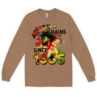Toasted Coconut breaking chains since 1865 Long Sleeve Tee - CowGirlArtShop