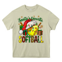 Mossy santa's favorite softball bbs Heavy Core Tee - BundleAndBundleShop