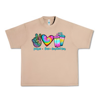 Burro peace love loaded tea Urban Heavy Tee - JahusDesignShop