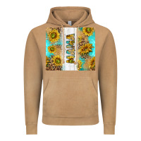 Vintage Camel western mother's day mama with turquoise and sunflowers and leopard tu Vintage Hoodie - TumblerDesignByShophia