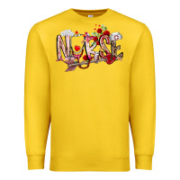 Lemon nurse valentines day Premium Sweatshirt - RacoonDesign