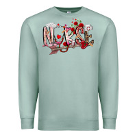 Seafoam nurse valentines day Premium Sweatshirt - RacoonDesign