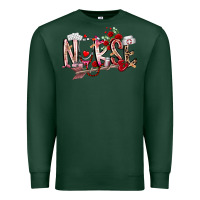 Sports Green nurse valentines day Premium Sweatshirt - RacoonDesign