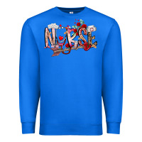 True Royal nurse valentines day Premium Sweatshirt - RacoonDesign
