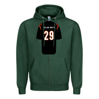 Sports Green cam taylor britt jersey Zipper Hoodie - lanVoArt