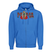 True Royal Mama Our Lady Zipper Hoodie - CowhideDigitalArt