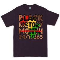 Plum black history month Premium Tee - LillyAllenDesigns