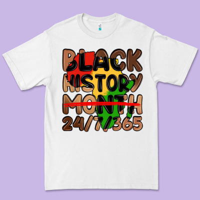 Black History Month Premium Tee Designed By Lillyallendesigns