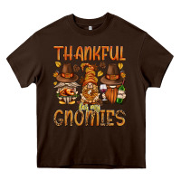 Chocolate Brown thankful for my gnomies bbs Heavy Core Tee - BundleAndBundleShop
