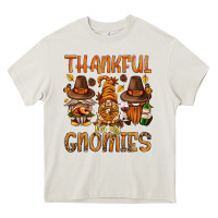Cream thankful for my gnomies bbs Heavy Core Tee - BundleAndBundleShop