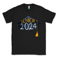 Black senior 2024 graduation Classic Tee - RanaPortraitStore