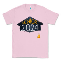 Bubblegum Pink senior 2024 graduation Classic Tee - RanaPortraitStore