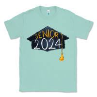 Seafoam senior 2024 graduation Classic Tee - RanaPortraitStore