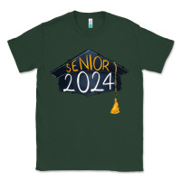 Sports Green senior 2024 graduation Classic Tee - RanaPortraitStore
