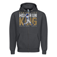 Smoke salvador pérez home run king Zipper Hoodie - lanVoArt