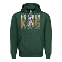 Sports Green salvador pérez home run king Zipper Hoodie - lanVoArt