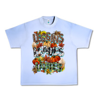 Grape Ice Leaves lattes Fall pumpkin Urban Heavy Tee - NancyCooperArtShop